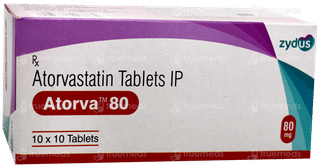 Atorva 80 Tablet 10